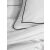 Részletes nézet a L'essential Maison Double Quilt Cover Set & Pique White Mahur ágyneműgarnitúráról, kiemelve az Oxford párnahuzat fekete szegélyének minőségét és a piké takaró puha textúráját