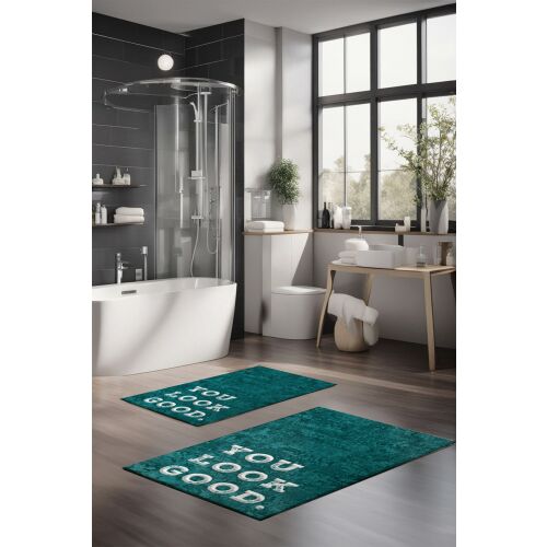 L'essential Maison fürdőszobaszőnyeg szett (2 részes), többszínű CT-5417