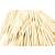 100 pack of orange wood cuticle sticks for manicure and pedicure