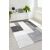 Conceptum Hypnose Carpet 80x200 Szürke Pendor Téglalap szőnyeg világos fapadlón, minimalista szobában