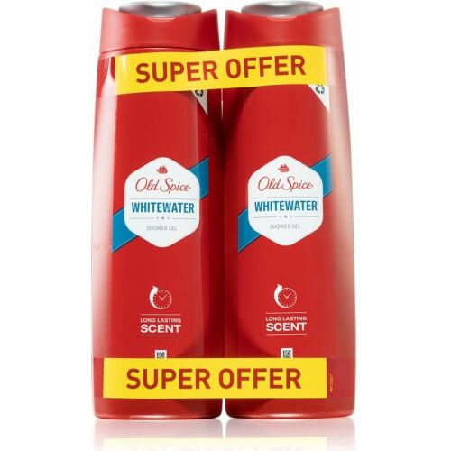 Old Spice Whitewater tusfürdő 2 x 400 ml ajándékszett
