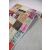 A Conceptum Hypnose többszínű patchwork szőnyeg (60 x 100) Hmnt806 saroknézete, amelyen látható a csúszásmentes PVC pöttyös alj