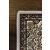 A Conceptum Hypnose folyosószőnyeg szélének részlete, bemutatva a bonyolult mintát és a szegélyt