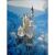 Zamek Neuschwanstein zimą, obrazek z puzzli Ravensburger