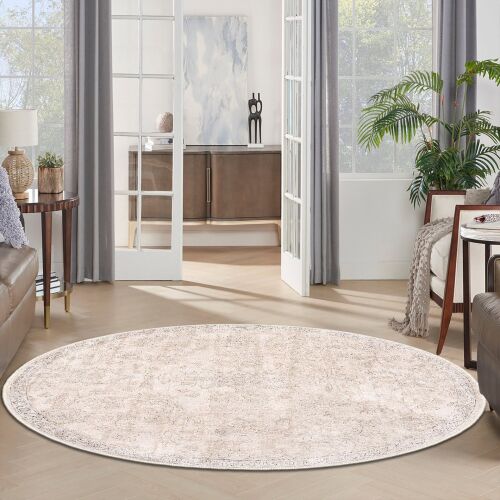 Conceptum Hypnose Carpet (90 x 90) Beige Kece-Fr21