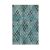 A Conceptum Hypnose Carpet (120 x 180) Multicolor Maverick szőnyeg felülnézete, amelyen a teljes absztrakt minta látható