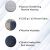 Conceptum Hypnose Szőnyeg - infografika, amely részletezi a speciális zsenília szövést, az 1550 gr/m2-es szövött anyagot és a mosógépben mosható funkciót