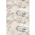 Conceptum Hypnose Hall Carpet (80 x 200) Multicolor CT-2413 közeli felvétel az absztrakt mintáról, bemutatva a textúrát és az élénk színeket