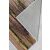 Saroknézet a Conceptum Hypnose Szőnyeg (80 x 120) Multicolor Wookece221-ről, bemutatva a 3D fapadló és fű mintázatot a felső felületen, valamint a fehér csúszásmentes PVC pontozott alsó réteget, demonstrálva a szerkezetét