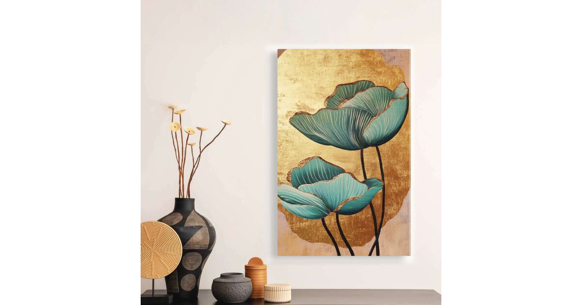 Wallity Dekoratív Többszínű Vászonkép YNS-1014-45 x 70 175587721