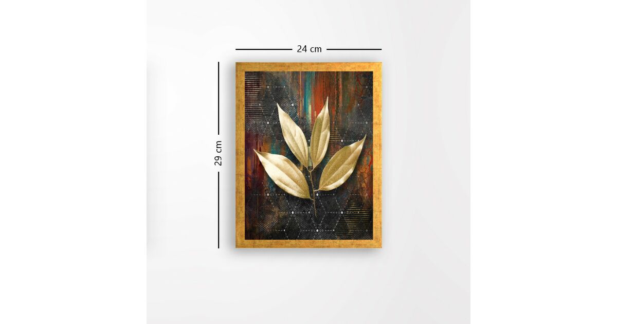 Wallity Decorative Framed MDF Painting Multicolor AC1574096485 175588811
