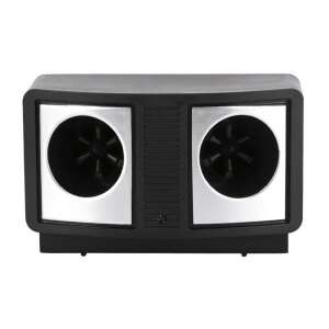 OD6 Dualsonic rágcsálóriasztó, ultrahangos kártevőriasztó kettős hangszóróval, fekete - Rágcsálóriasztó