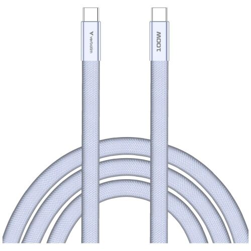 Verbatim 30278 USB kábel USB 2.0 1,2 M USB C 0,48 Gbit/s 100 W Lila 175619482 - Adatkábel