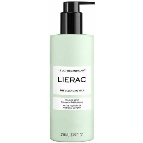 Lierac Arctisztító Tej, 400ml pumpás flakon, arcápoló tisztító prebiotikumokkal - Arctisztító szer