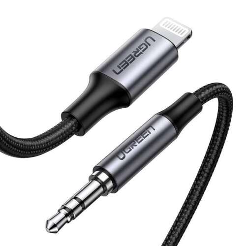 Ugreen Lightning to 3.5mm Aux Audio Cable, Grey