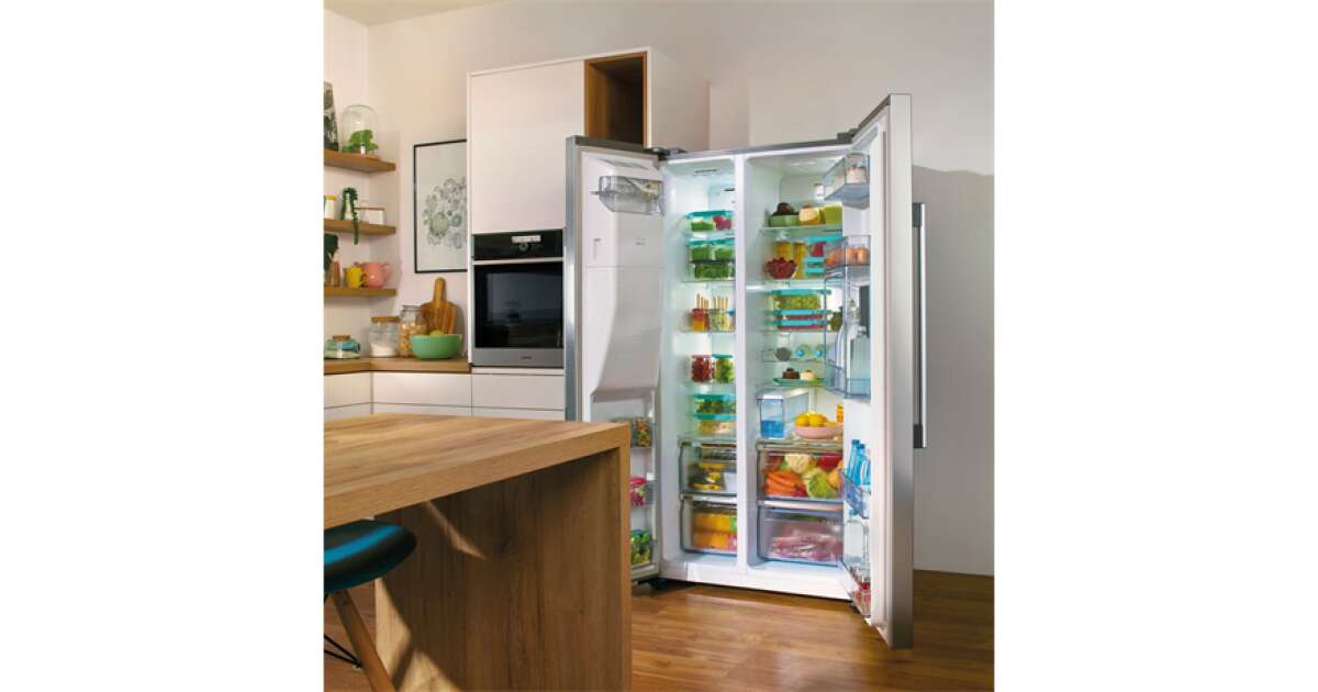 Gorenje Hűtő side by side NRS918FMX | Pepita.hu