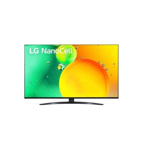 LG 43NANO763QA NanoCell 4K UHD Smart LED televízió, 108 cm, web OS, ThinQ AI, HDR