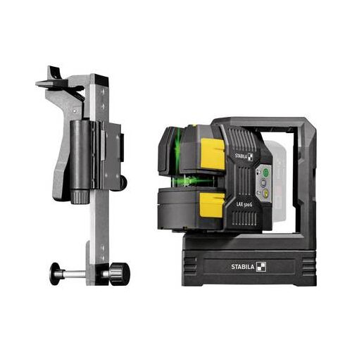 Stabila LAX 500 G Keresztvonalas lézer Akku nélkül Hatótáv (max.): 40 m (19983) 175648078 - Lézeres szintező