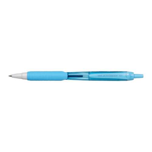 UNI Guľôčkové pero, 0,38 mm, tlačidlové, UNI "SXN-101FL ", vodovo modré
