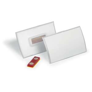 Ecuson DURABIL, cu magnet, cu protecție anti-întoarcere, 90x54 mm, DURABIL "CLICK FOLD" 45541190 Suporturi pentru documente și carduri