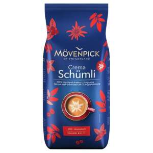 MÖVENPICK Kávé, pörkölt, szemes, 1000 g, MÖVENPICK "Schümli" 45541270 - Mövenpick