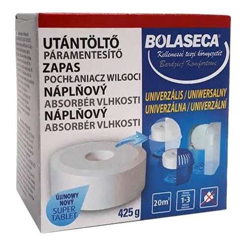 BOLASECA Páramentesítő utántöltő tabletta, 425 g, BOLASECA, lyukas
