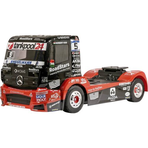 Tamiya 1:14 RC modell teherautó Elektro Teherautó Racing Truck Tankpool 24 Brushed 4WD építőkészlet TT-01E (58683;1) 175653643 - Tamiya