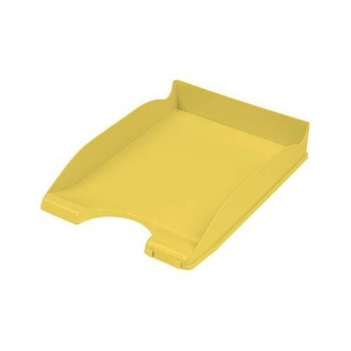 DONAU Filing tray, plastic, DONAU, pastel yellow 138832766