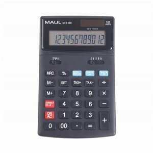 MAUL MCT 500 12-digit desktop calculator with dual power - Calculator