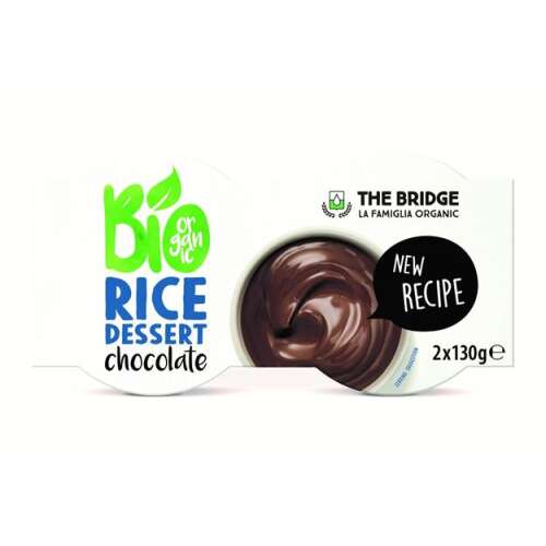 THE BRIDGE Zeleninový dezert, bio, 2x130 g, THE BRIDGE, ryža, čokoláda 45549111