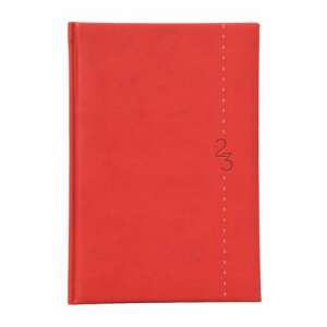 TOPTIMER Linea A5 Napi Tervező 2023 Piros - TOPTIMER