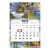 TOPTIMER Kalender, Spediteur, drei Monate, ein Block, TOPTIMER, "Beach" 46107057