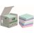 3M POSTIT Self-adhesive notepad, 76x76 mm, 6x100 sheets, environmentally friendly, 3M POSTIT "Nature", mixed pastel colours 46756028