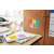 3M Post-it Super Sticky Notes, 76x127 mm, 5x90 sheets, assorted colors, used in a classroom setting