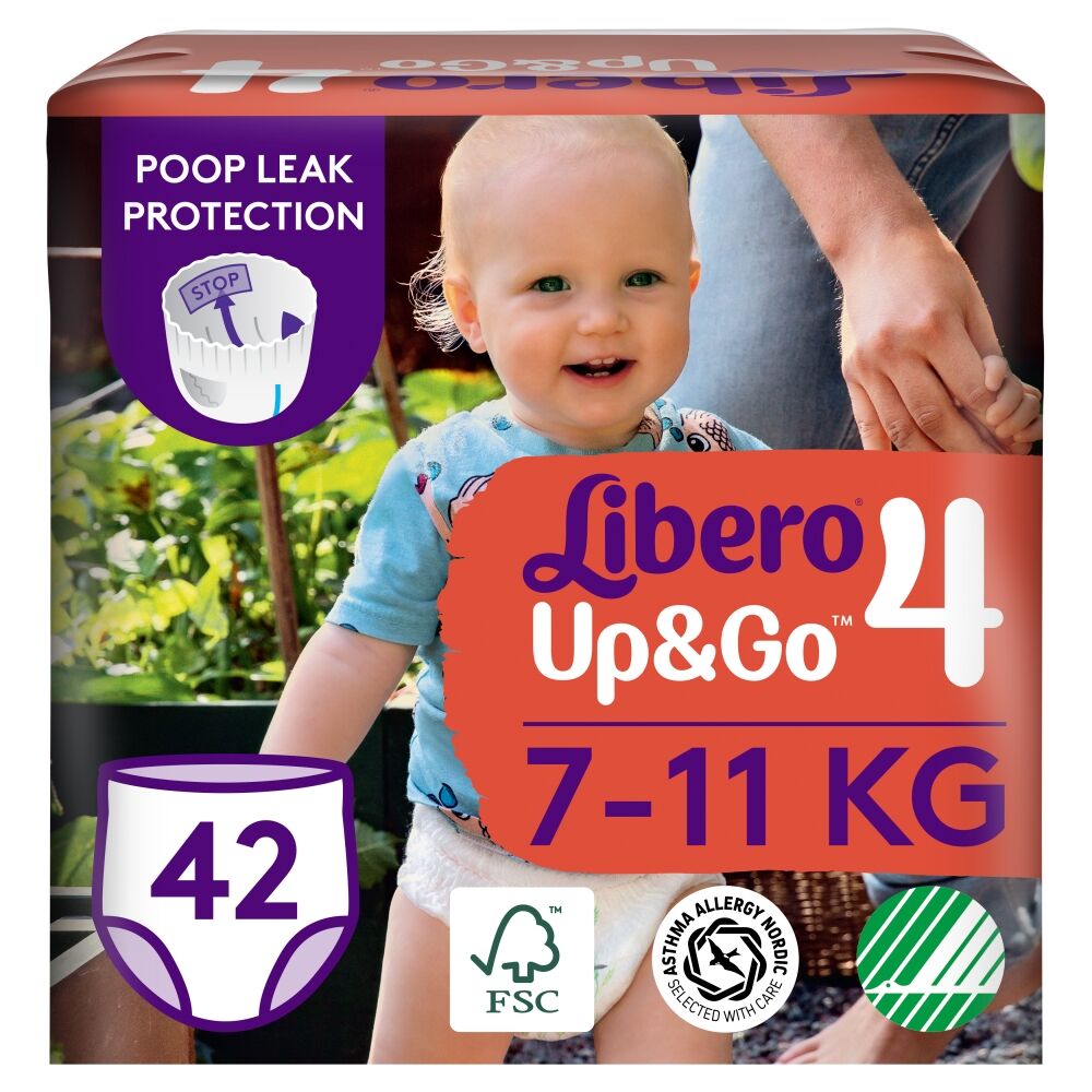 Libero Up&Go Bugyipelenka 7-11kg Maxi 4 (42db)