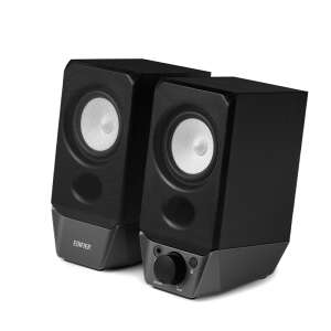 Edifier R19BT 2.0 black computer speakers with Bluetooth 5.3, USB and AUX connectivity - Audio