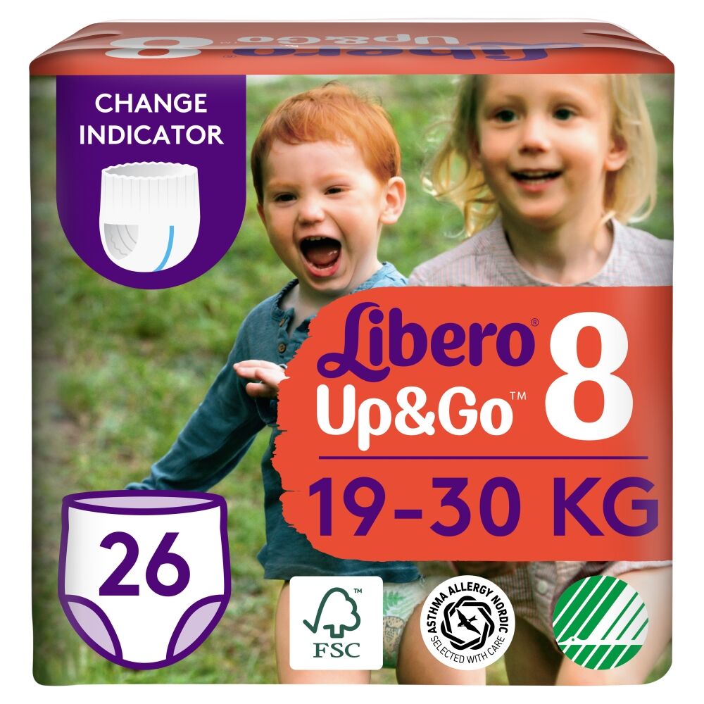 Libero Up&Go Bugyipelenka 19-30kg XL 8 (26db)