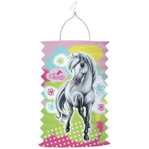 Lampion papierowy Dreaming Horses, dekoracja na imprezę z końmi - Dekoracja na imprezę