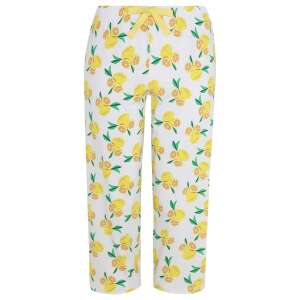 George 3/4-es pizsama nadrág Lemon minta UK8-10 - Eur36-38 small (S) 45542915 Gyerek pizsamák, hálóingek