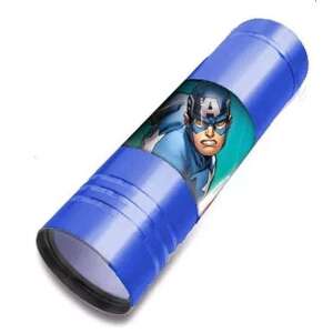 Blaue Marvel Captain America LED Taschenlampe - Taschenlampen & Stirnlampen