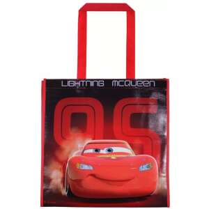 Disney Cars Lightning McQueen torba na zakupy, czerwona wielorazowa torba z nadrukiem Lightning McQueen - Moda i ubiór
