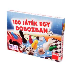 Dino 100 játék egy dobozban társasjáték-gyűjtemény
