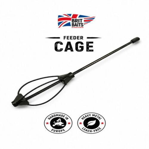 BritBaits 3 Bordás Pellet Feeder Kosár 25g 175699144 - Method és feeder kosár