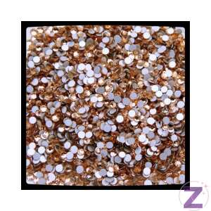 Zodiac light peach ss5 strasszok, körmök díszítéséhez, kristály strasszok, köröm díszítés, köröm művészeti kellékek - Peach