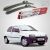 TeamCar lapos elülső ablaktörlő lapát szett Renault Clio I Faza 1 Hatchback 1990-1994 modellekhez, termék csomagolás és autó
