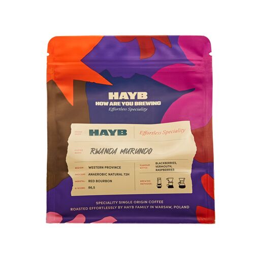Őrölt kávé HAYB Rwanda Murundo 250g 175765662 - Őrölt kávé
