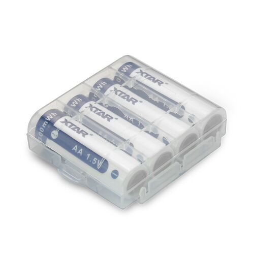 4x XTAR R6/AA 1.5V Li-ion 2000mAh BOX HPS 175765704 - Elem