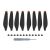DJI Mini 3 Pro / 4 Pro 6030F narancs propeller készlet csavarokkal és csavarhúzóval fehér háttéren