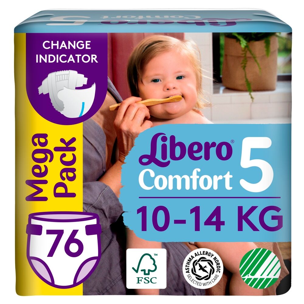 Libero Comfort Mega Pack Nadrágpelenka 10-14kg Maxi+ 5 (76db)