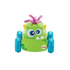 Fisher Price felhúzható Járgány - Szörny #rózsaszín-zöld